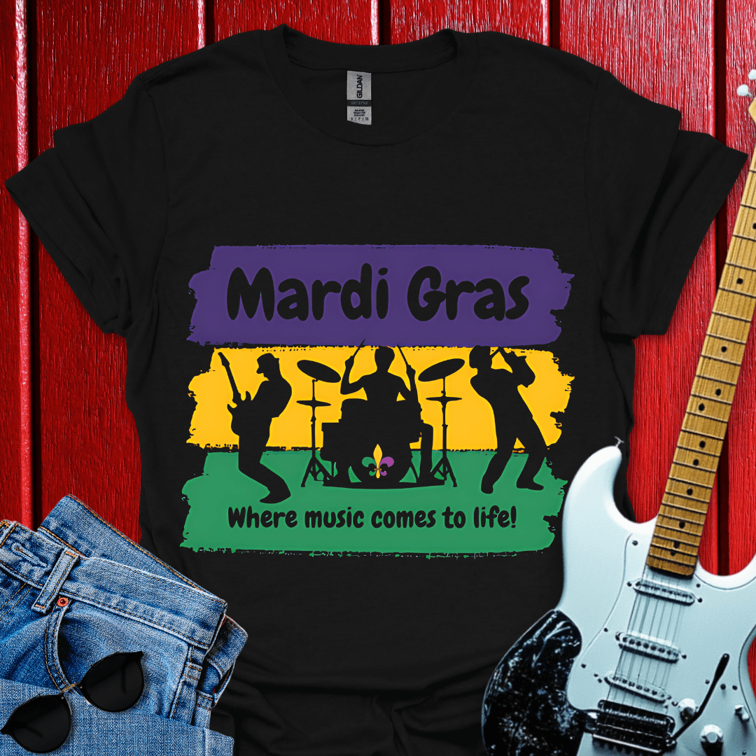 Mardi Gras Life T-shirt