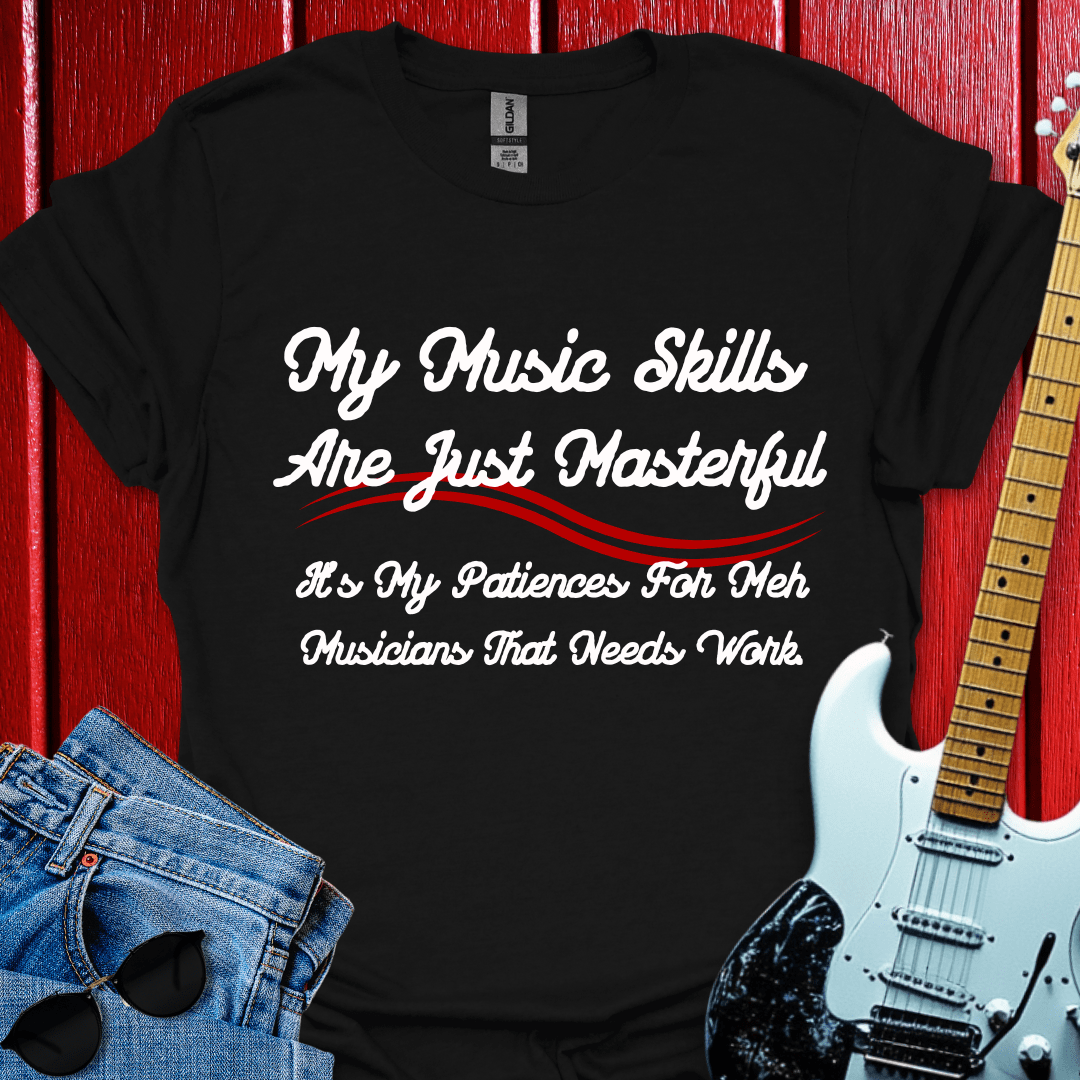 Masterful Musician (Script) T-shirt
