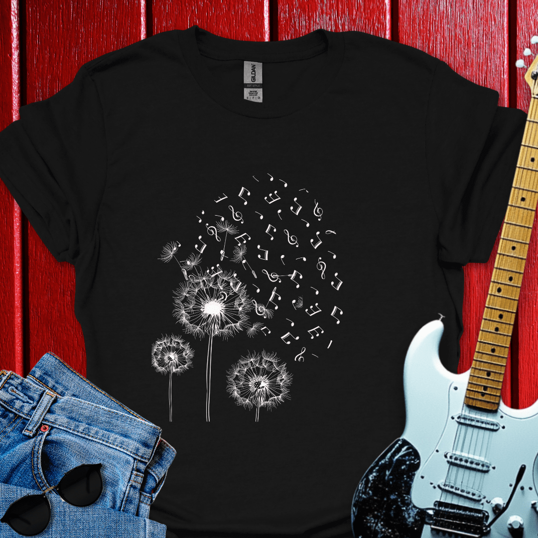 Musical Dandelions T-shirt