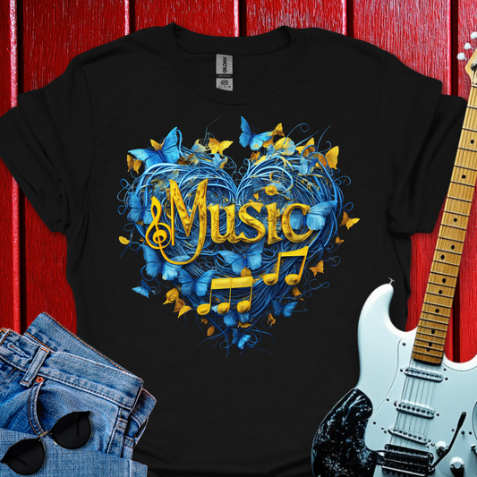 Musical Heart T-shirt