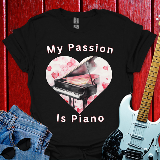 Passion Piano T-shirt