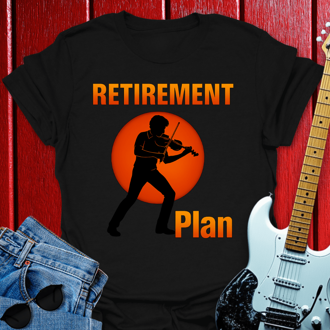 Retirement Fiddler T-shirt