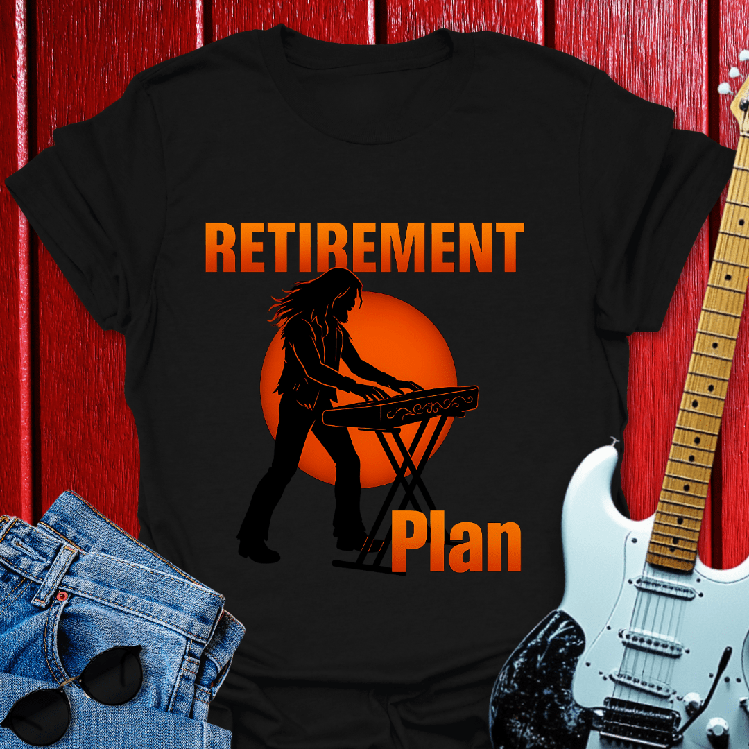 Retirement Keyboard T-shirt