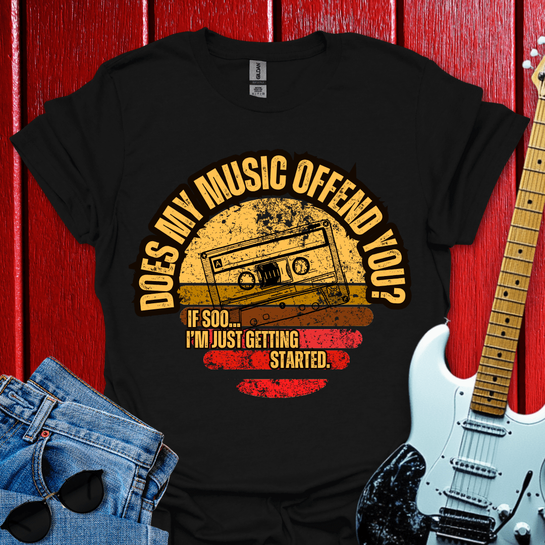 Retro Do I Offend T-shirt