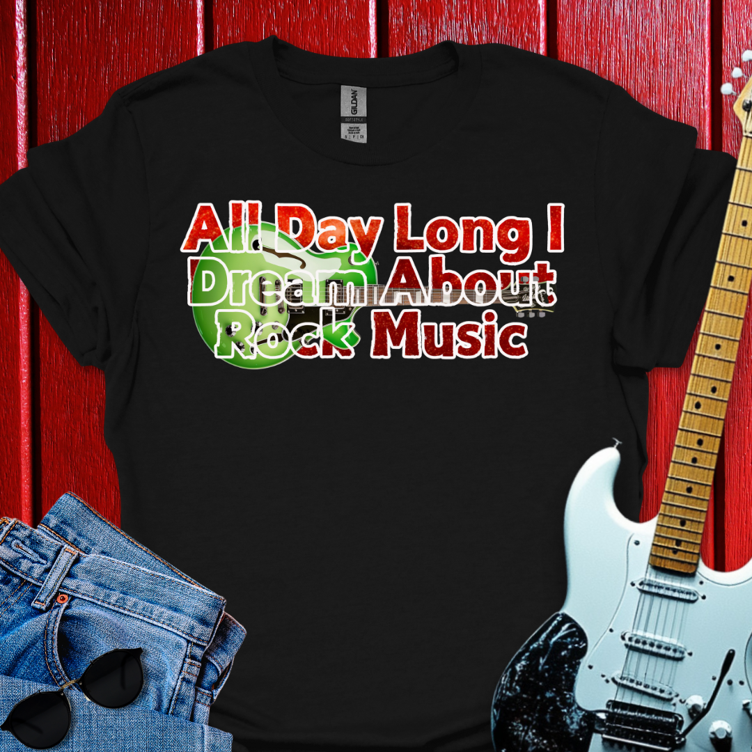 Rock Music All Day T-shirt