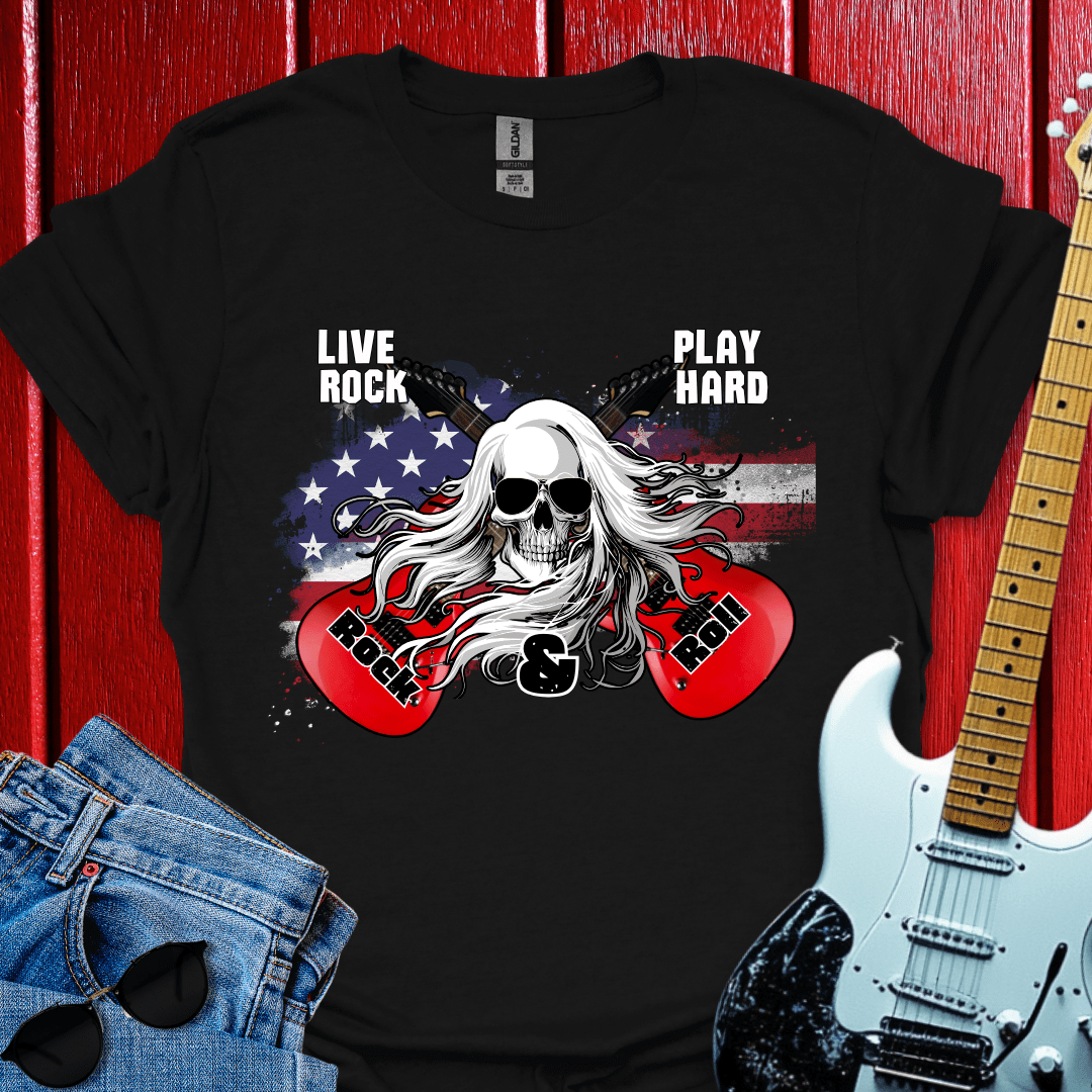 Rock & Roll Skull T-shirt