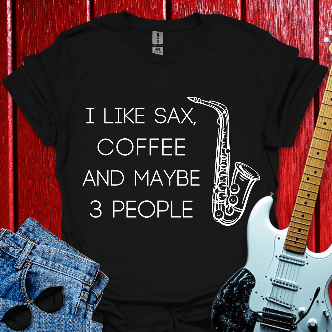 Sax & Coffee T-shirt