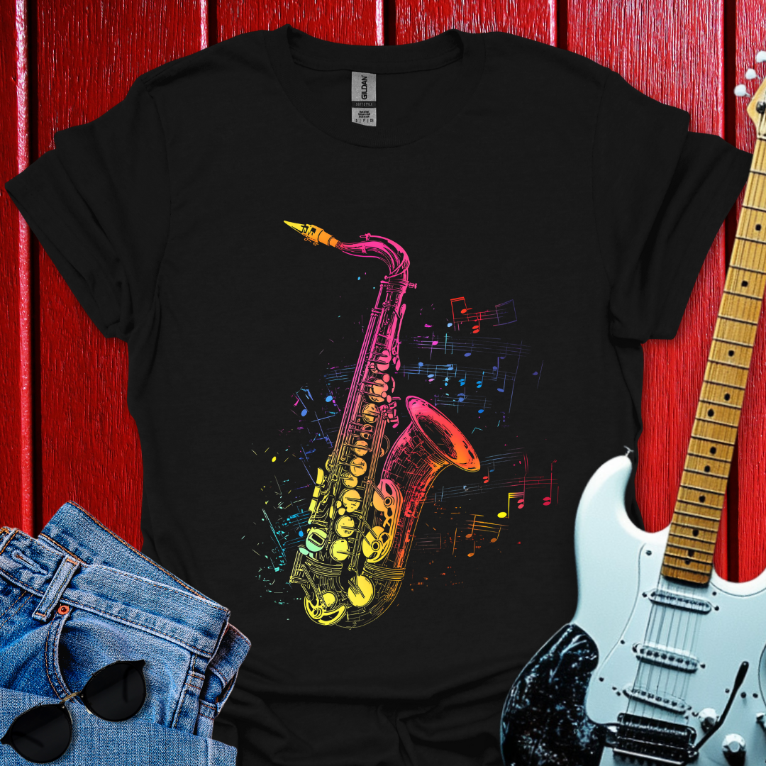 Sax Notes T-shirt
