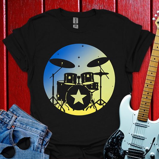 Silhouette Drums T-shirt