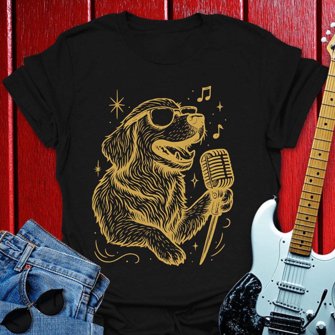 Singing Golden T-shirt