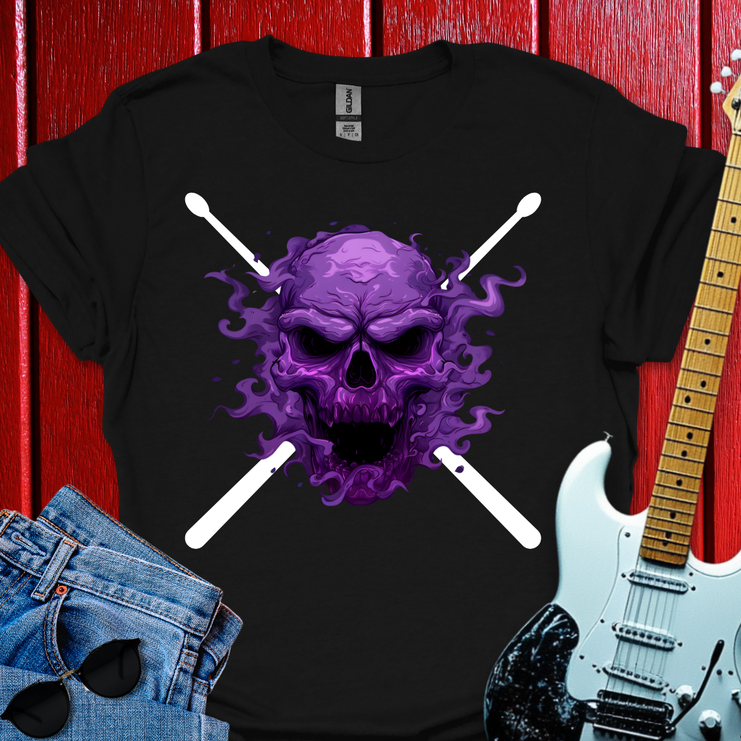Skull Drummer T-shirt