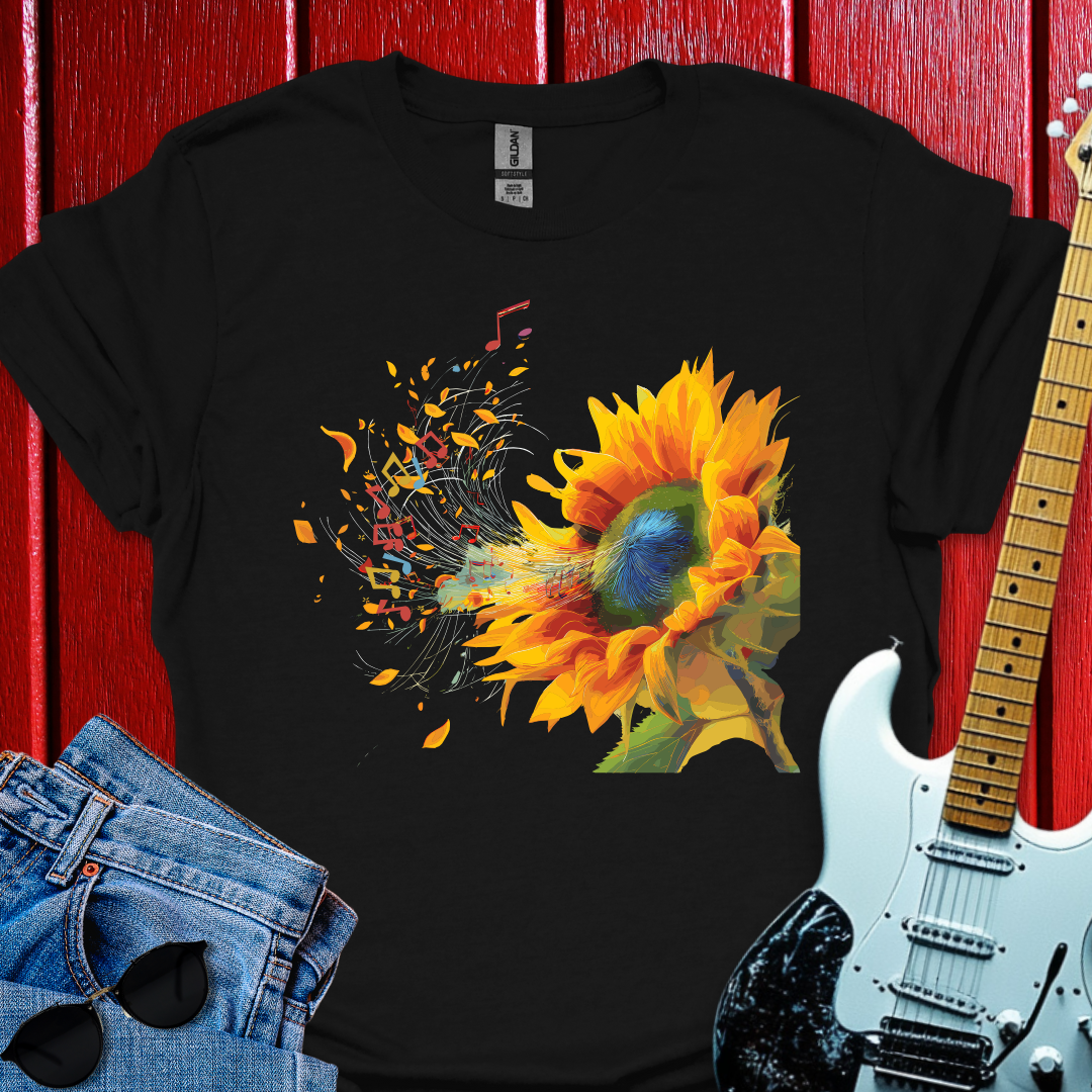 Sunflowers' Music T-shirt