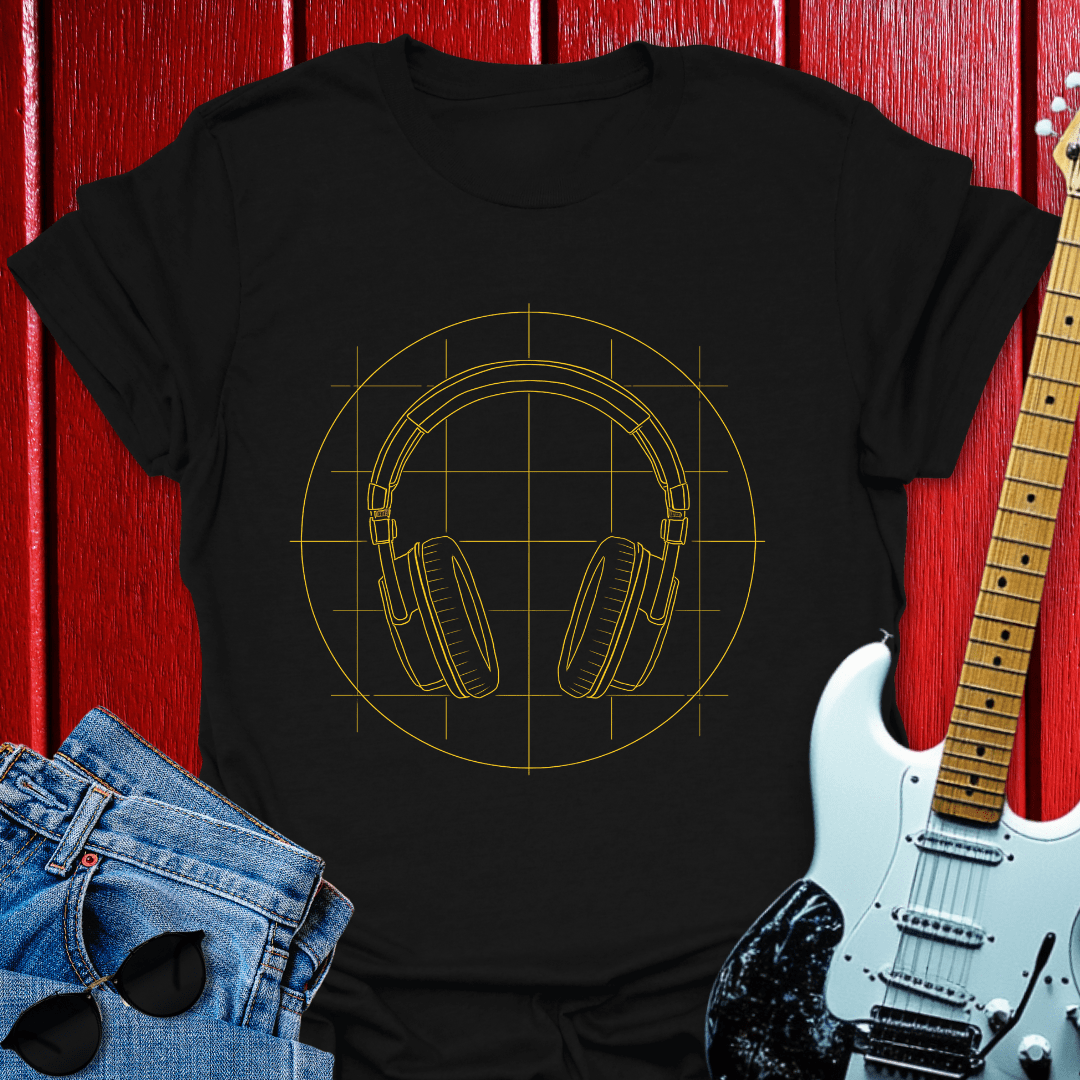 Tech Headphones T-shirt