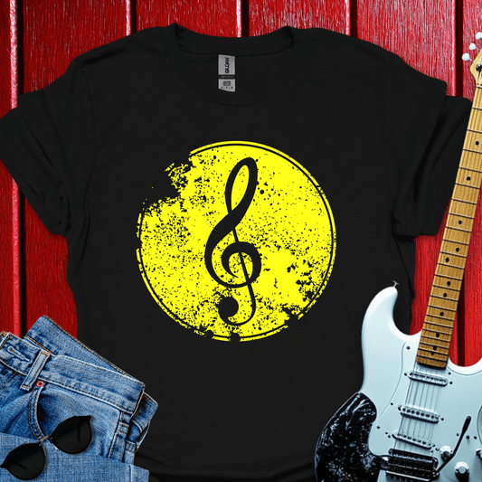 Yellow Treble T-shirt