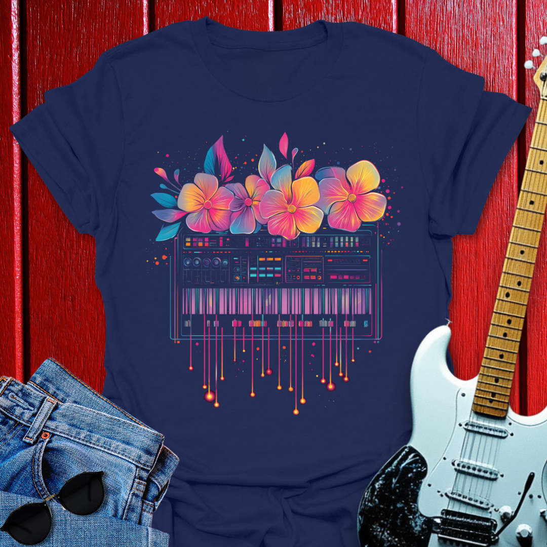 Blooming Keyboard T-shirt