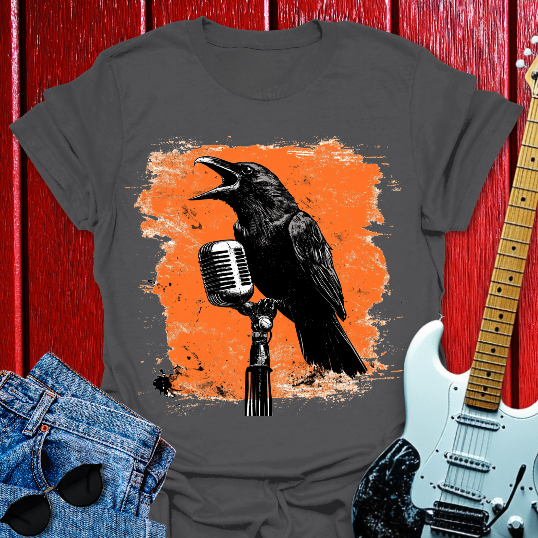 Crow Mic T-shirt