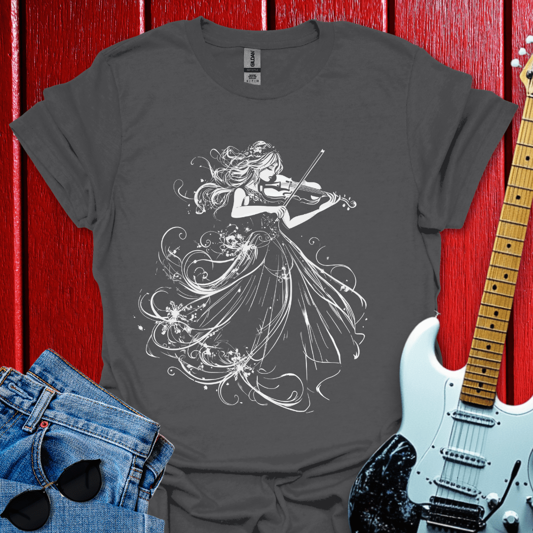 Elegant Violinist T-shirt