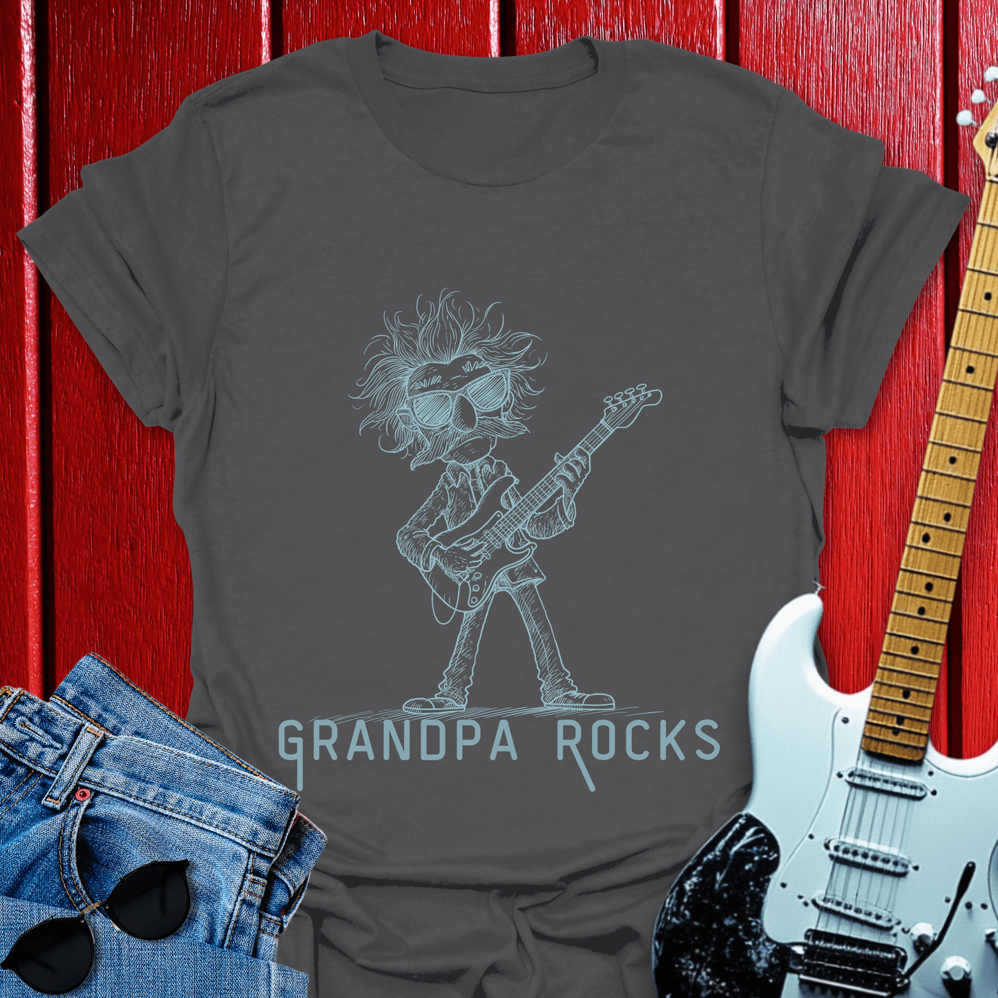 Grandpa Rocks T-shirt