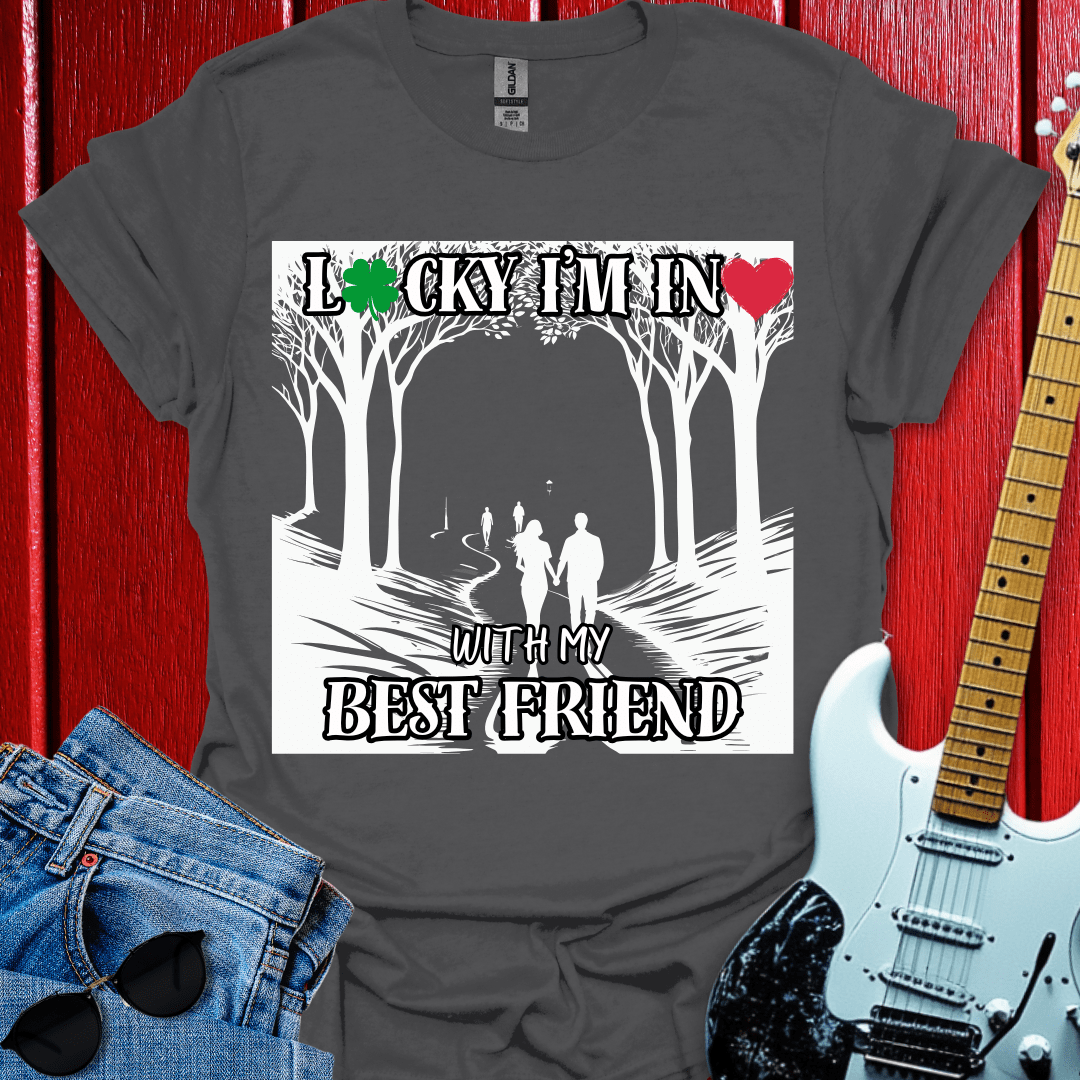 Lovin Best Friend (White) T-shirt