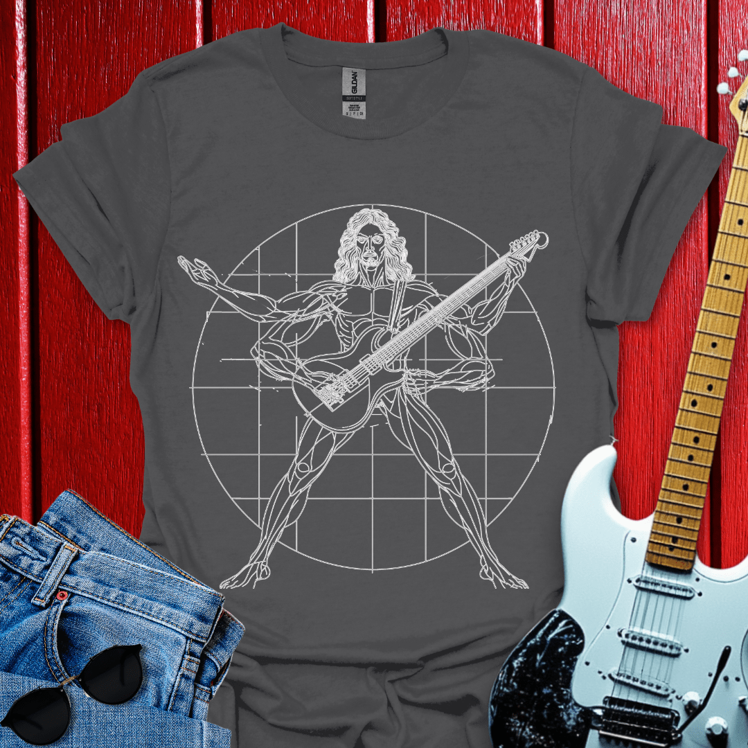 Modern Vitruvian Man T-shirt