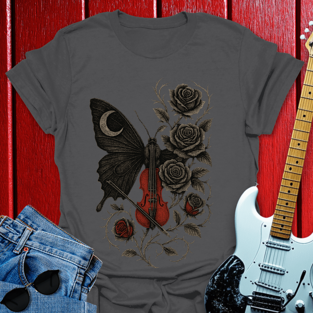 Moth Fiddle T-shirt