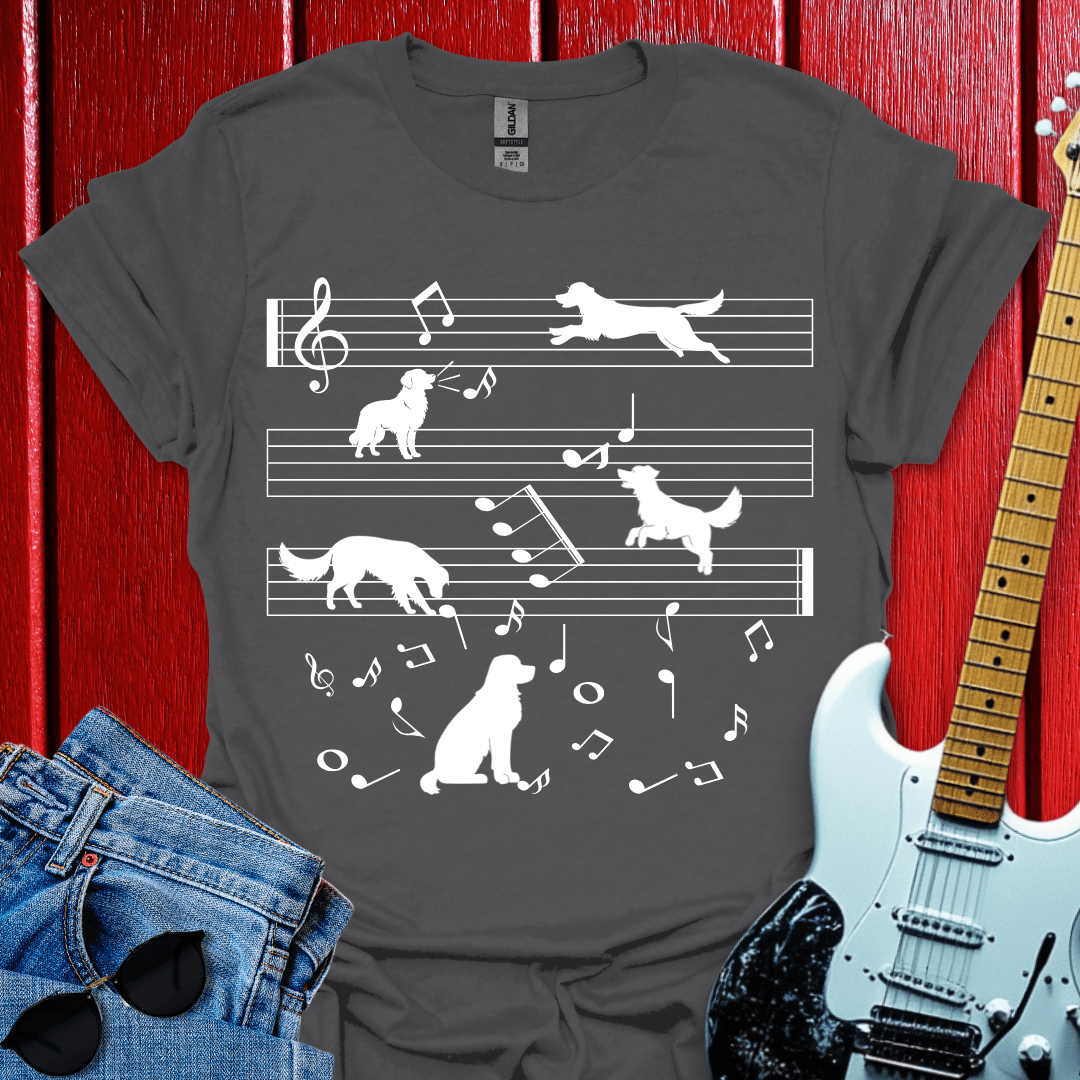 Music Notes Everywhere T-shirt