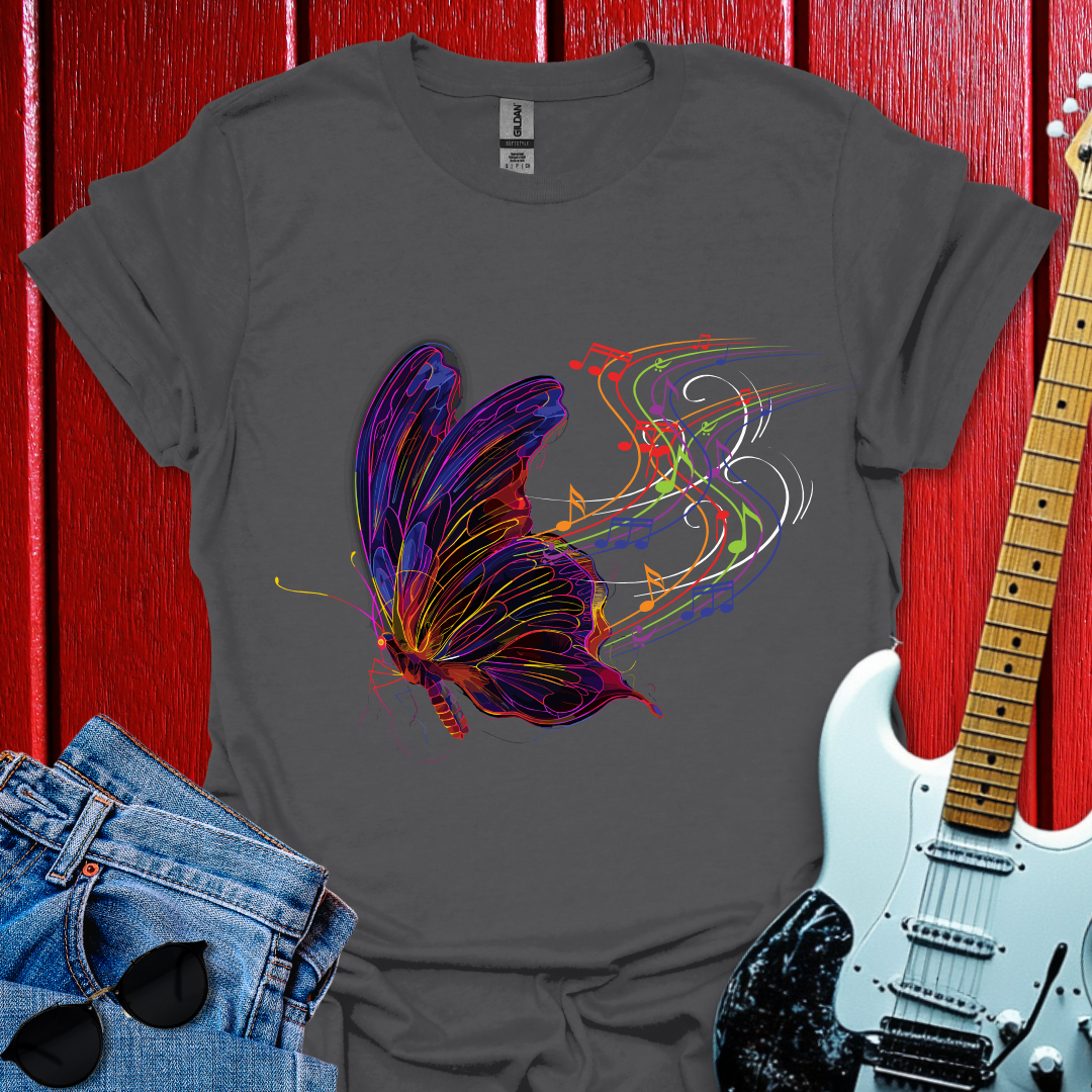 Musical Butterfly T-shirt