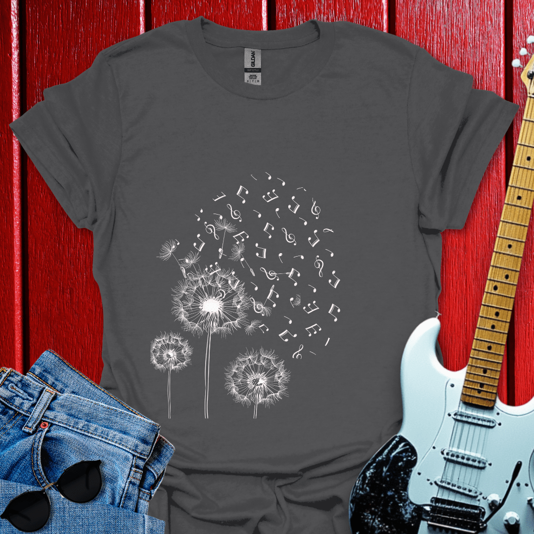 Musical Dandelions T-shirt