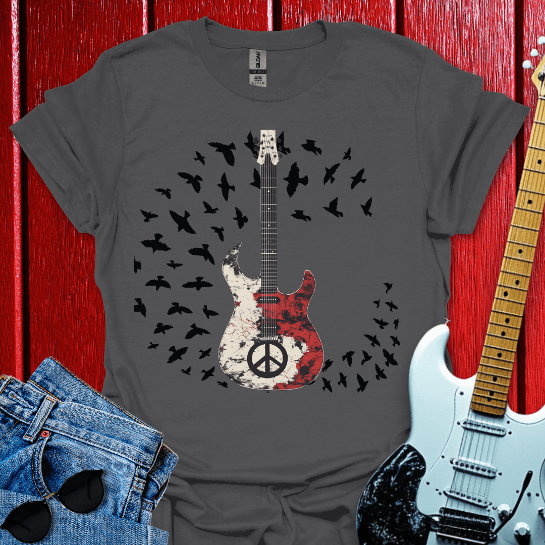 Peace Guitar T-shirt