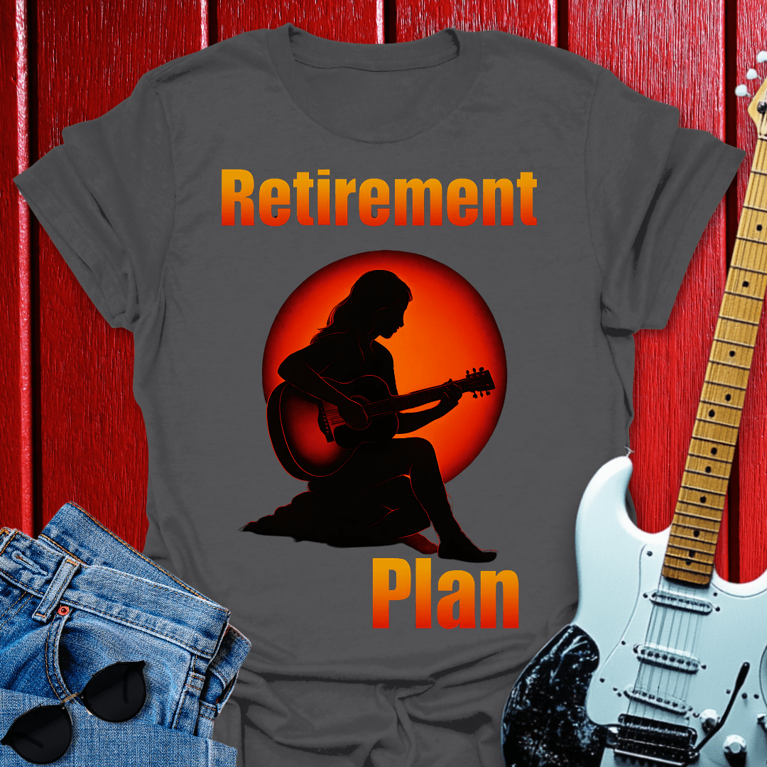 Retirement Guitar T-shirt