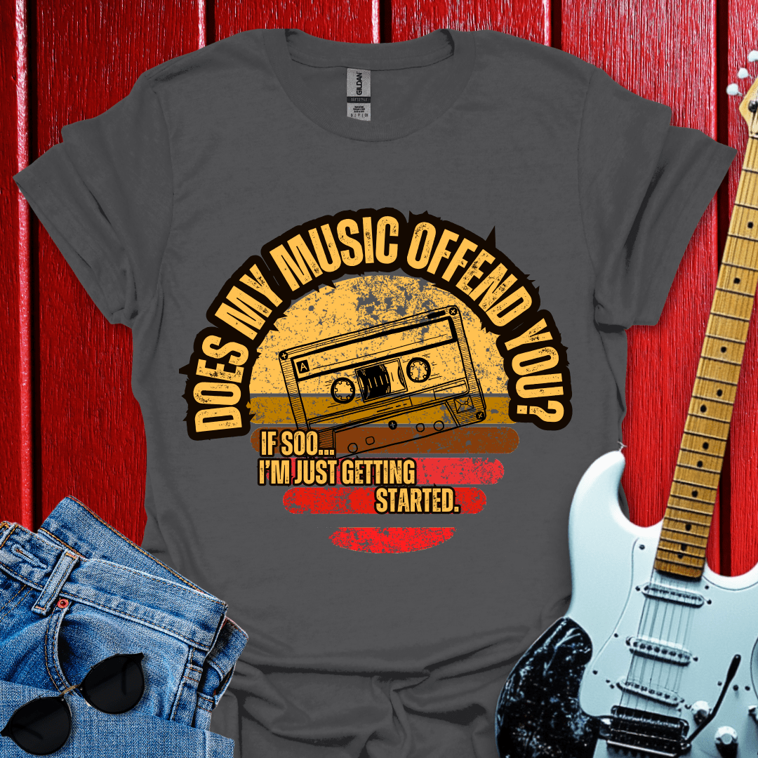 Retro Do I Offend T-shirt