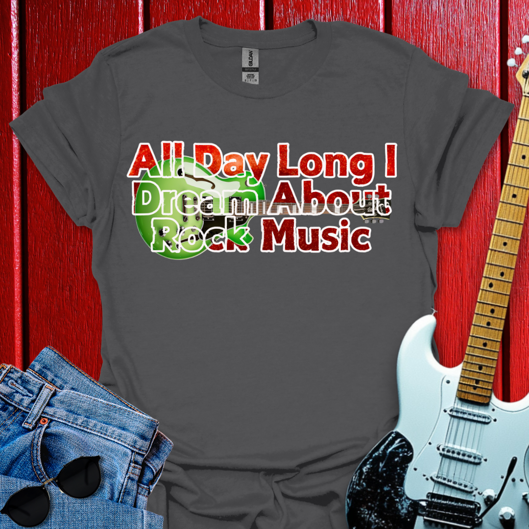 Rock Music All Day T-shirt