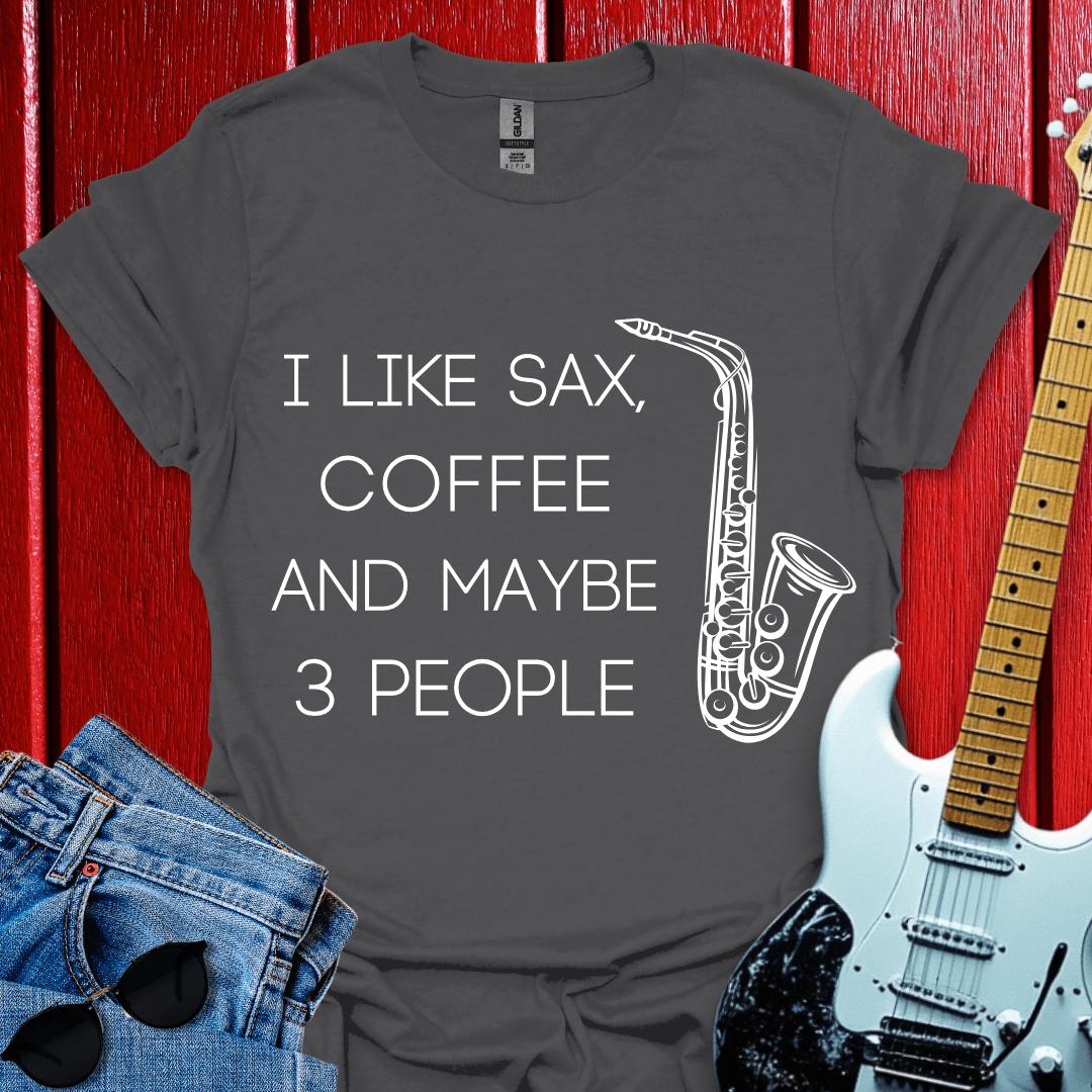Sax & Coffee T-shirt
