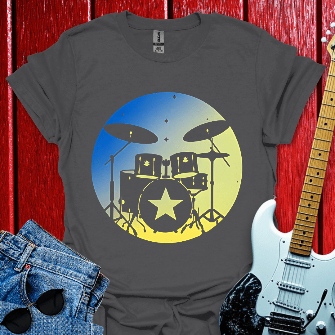 Silhouette Drums T-shirt