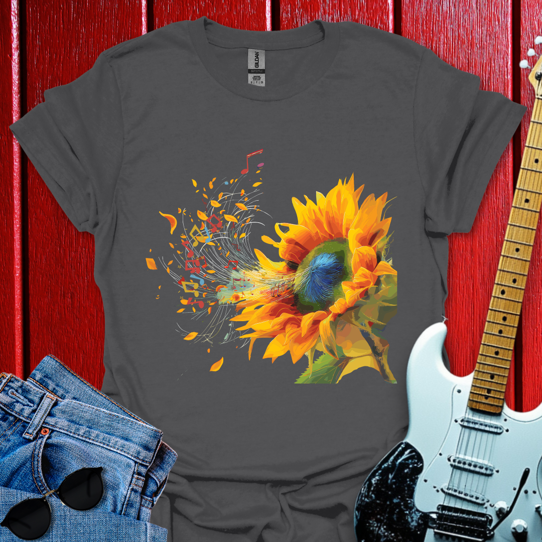 Sunflowers' Music T-shirt