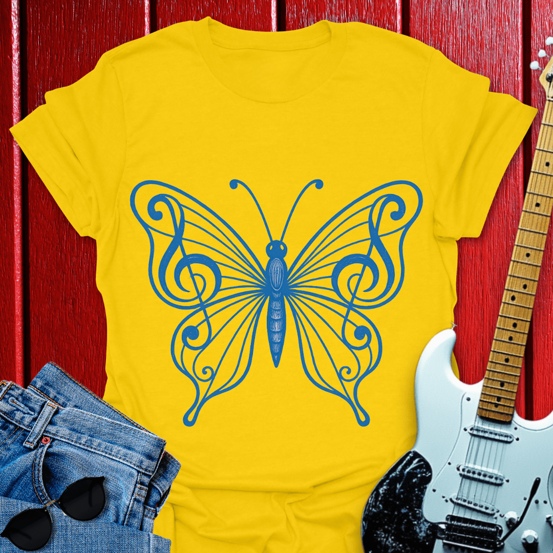 Clef Butterfly T-shirt