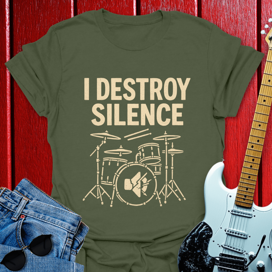 Drummer Destroy T-shirt