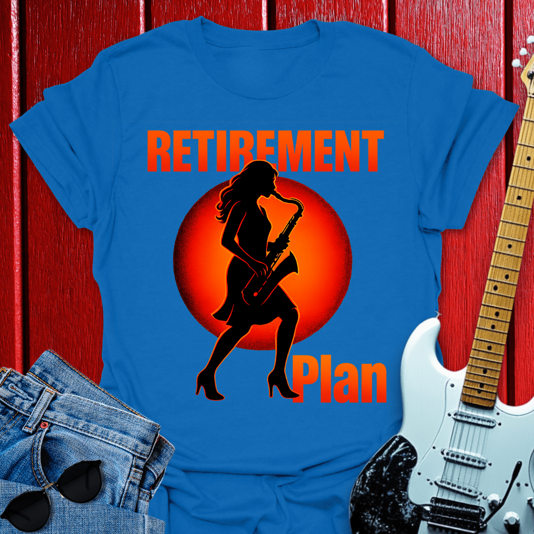 Female Sax T-shirt