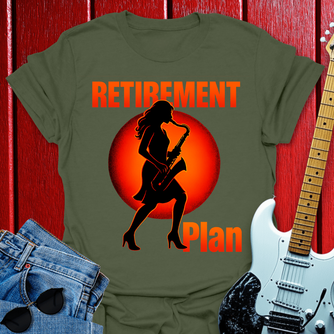 Female Sax T-shirt