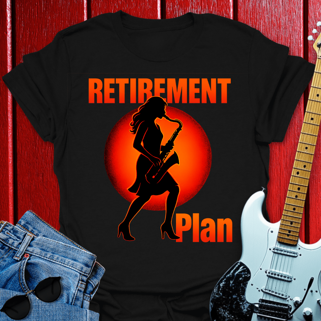 Female Sax T-shirt
