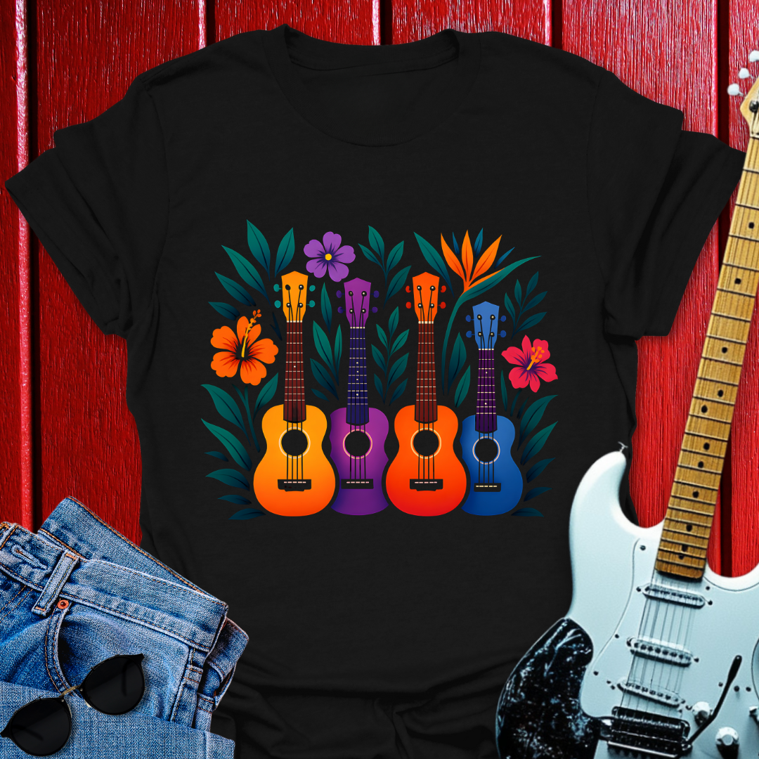 Flora Ukulele T-shirt