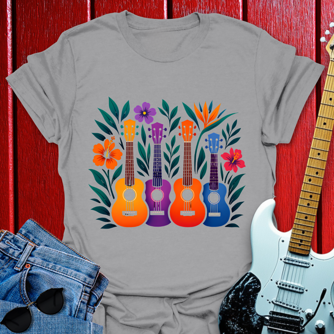 Flora Ukulele T-shirt