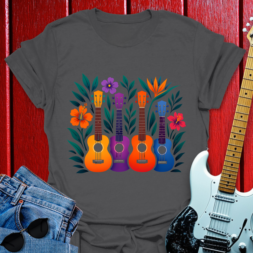 Flora Ukulele T-shirt