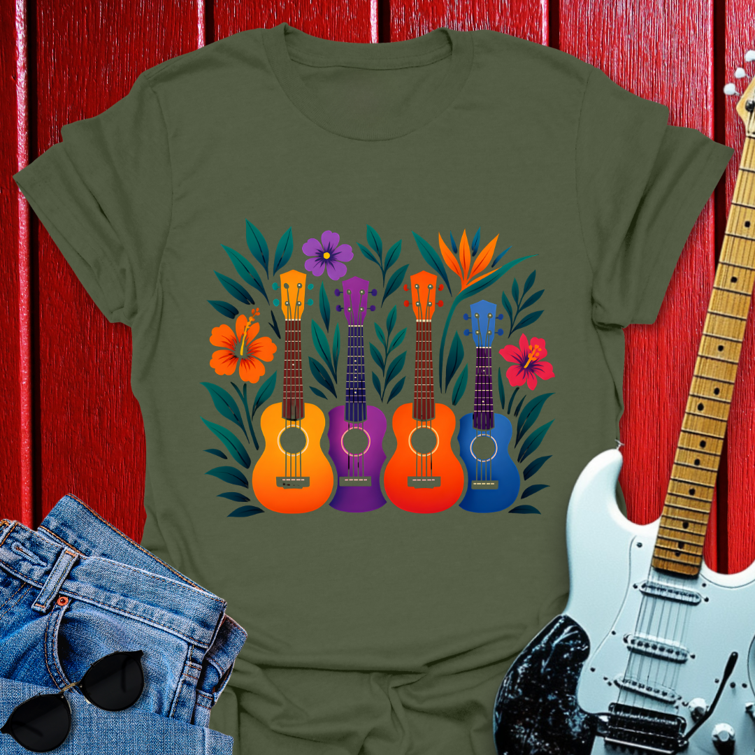 Flora Ukulele T-shirt