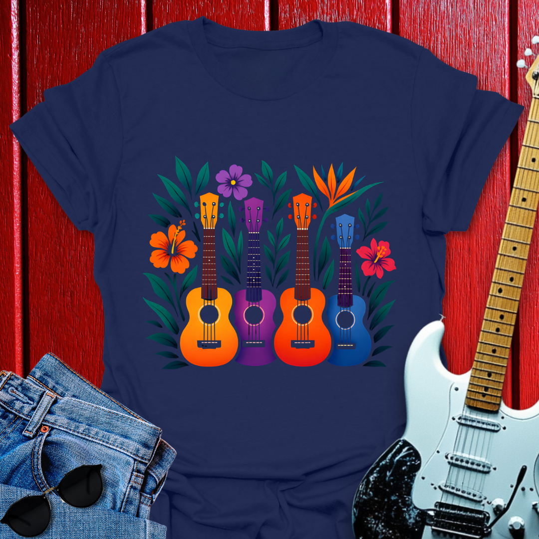 Flora Ukulele T-shirt