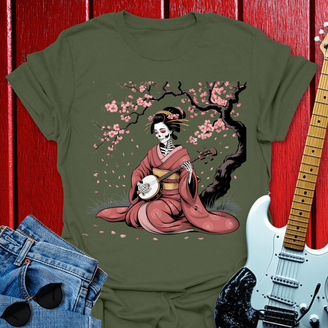 Geisha Zombie T-shirt