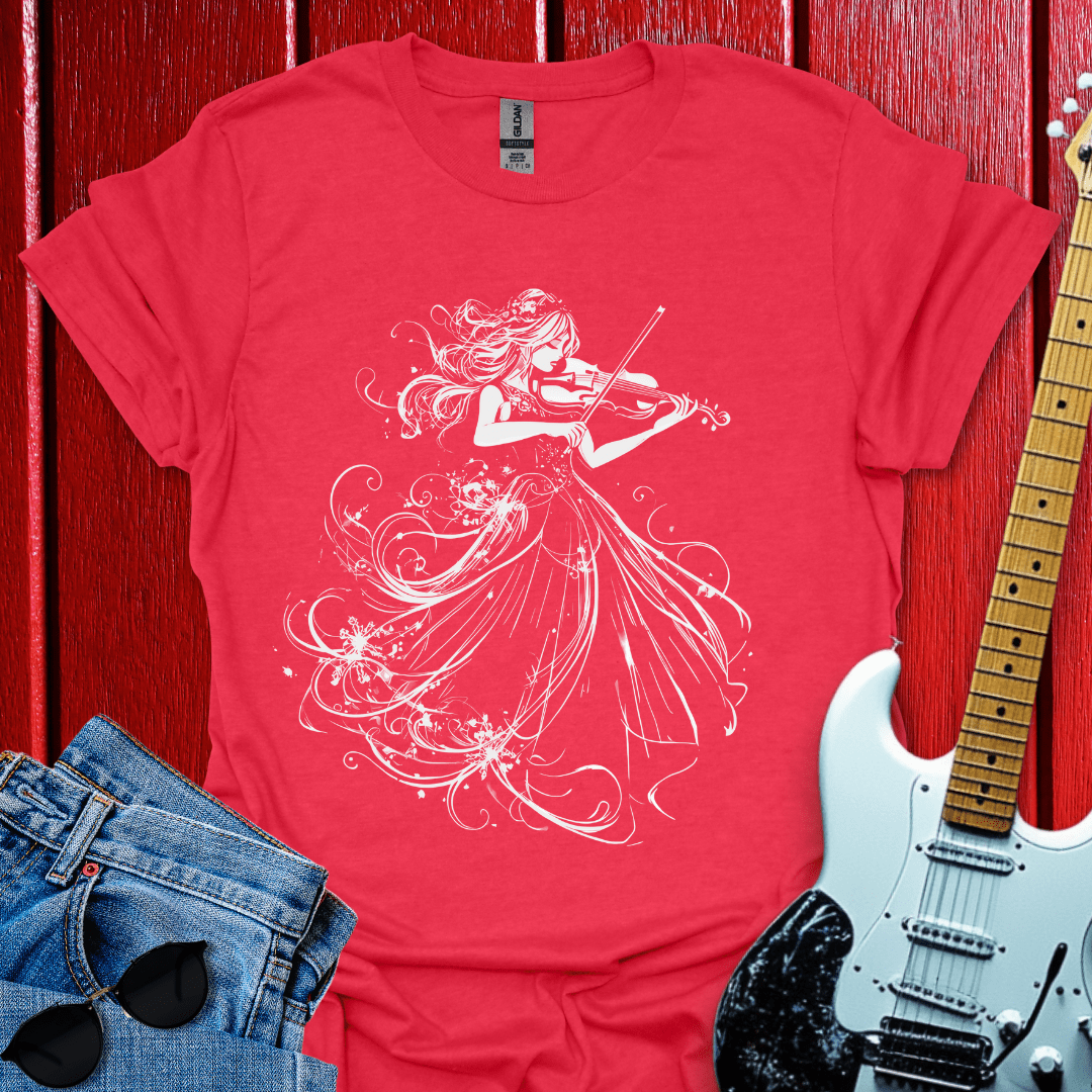 Elegant Violinist T-shirt
