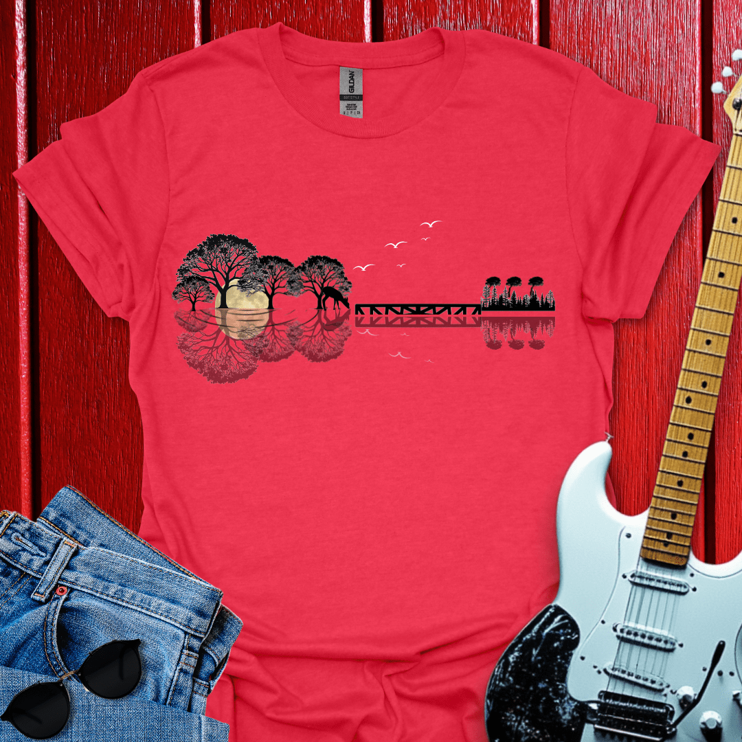 Guitar Reflection T-shirt