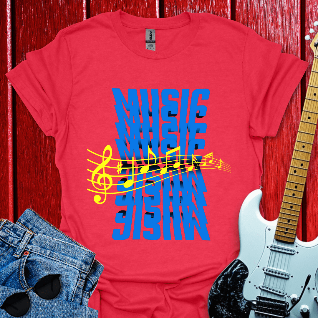 Multi Music T-shirt