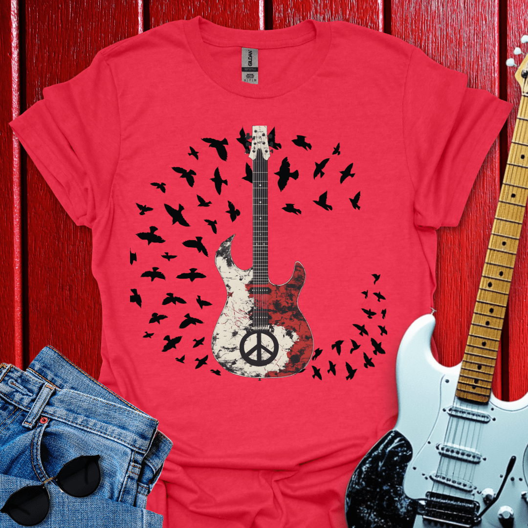 Peace Guitar T-shirt